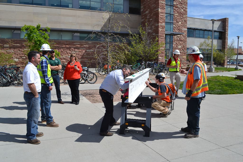 Haselden_CSU Biology Beam Signing_Fort Collins CO
