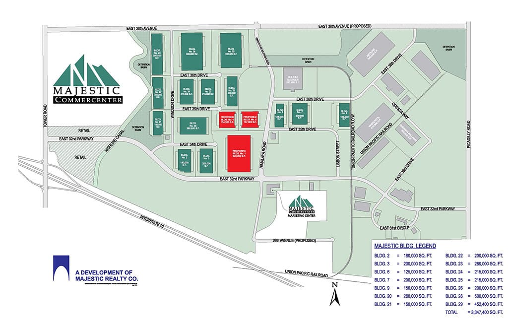 Majestic Realty Co Master Plan_Majestic Commercenter