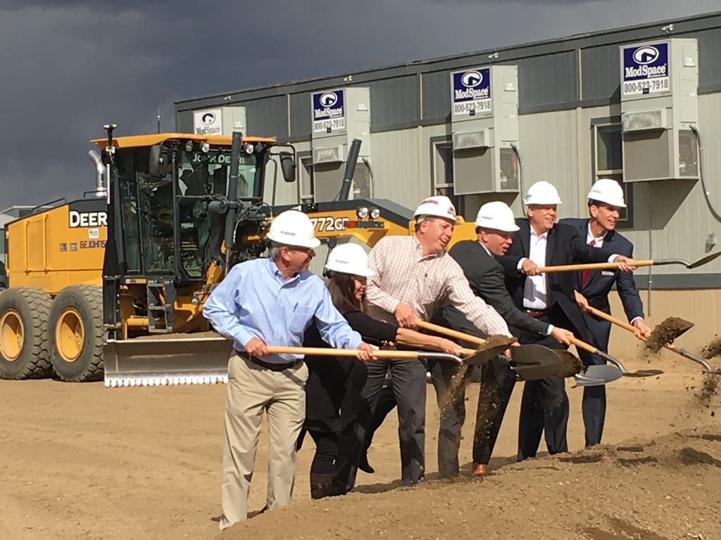 GE Johnson_agilent-technologies-groundbreaking