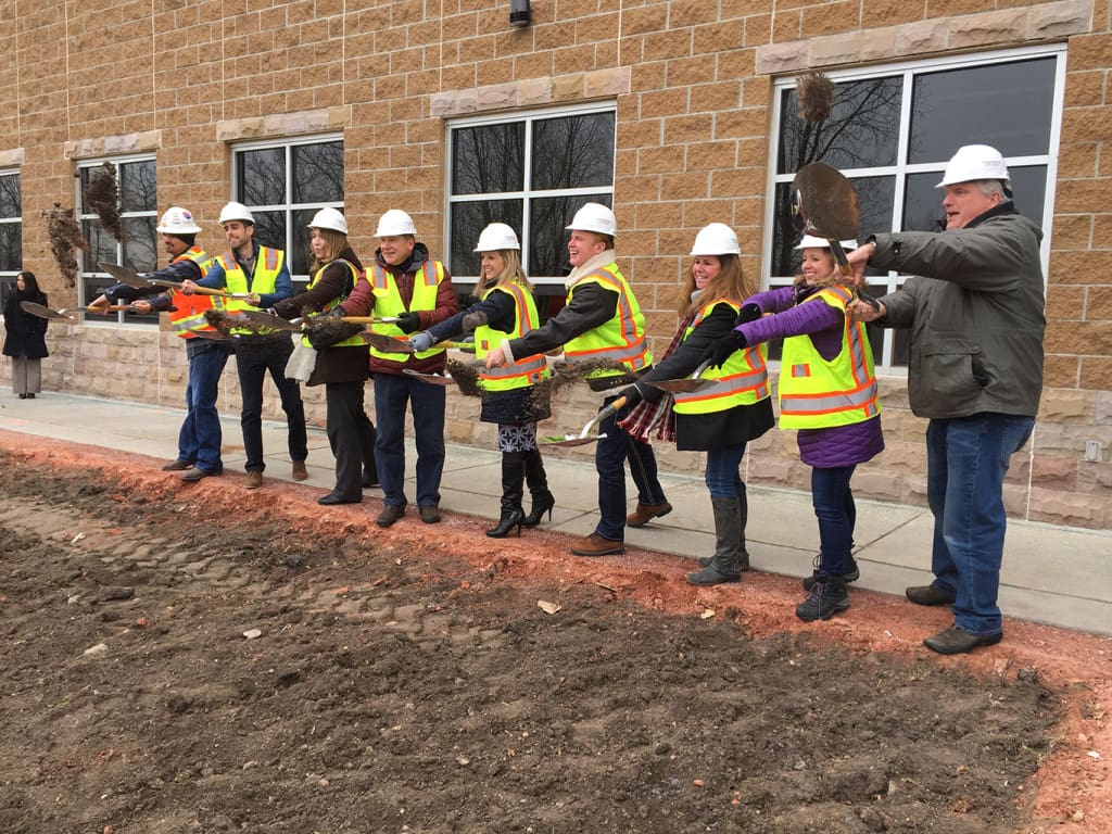 Castle Rock Town Tall groundbreaking GH Phipps