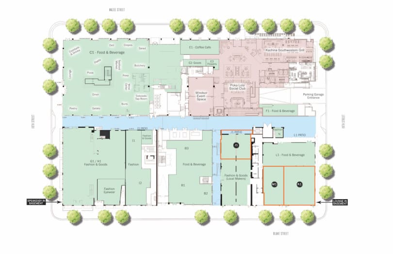Dairy Block to Feature Milk Market Food Hall Mile High CRE