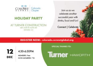 CoreNet Colorado Holiday Party - Mile High CRE