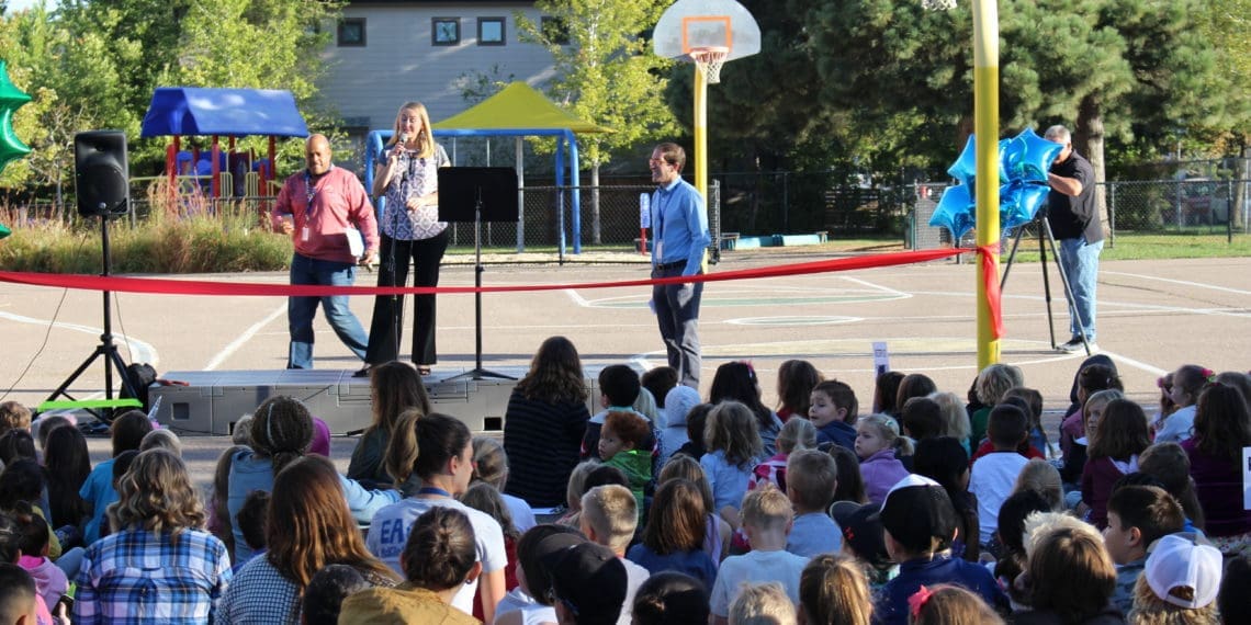 Grand Opening McKinley Thatcher Elementary School Addition Mile High CRE