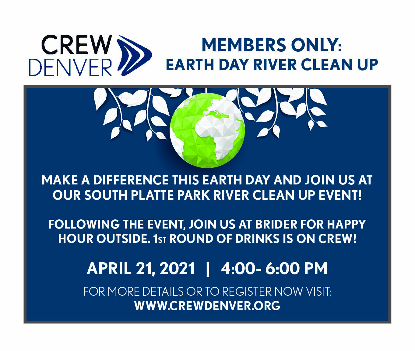 CREW Denver Earth Day