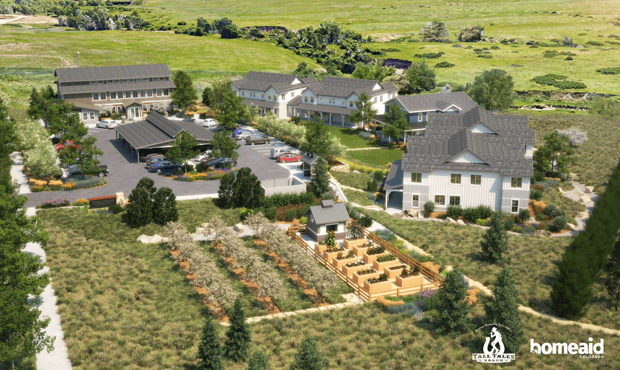 Tall Tales Ranch HomeAid Colorado partnership