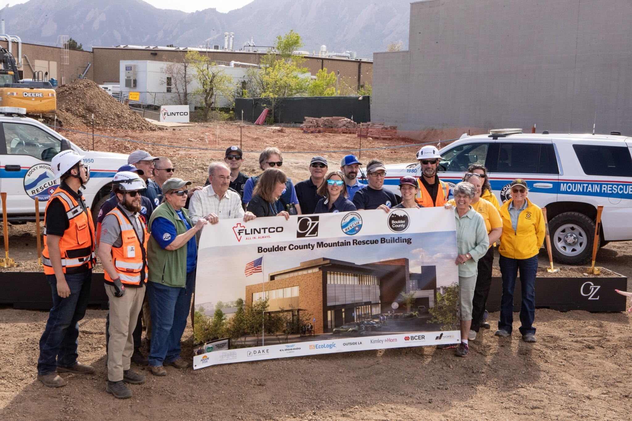 Rescue Roub Groundbreaking: Rocky Mountain Rescue Group HQ in Boulder - Mile High CRE